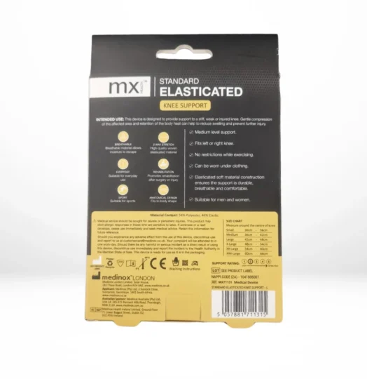 MX Knee Support – Elasticated (Large) - Image 2